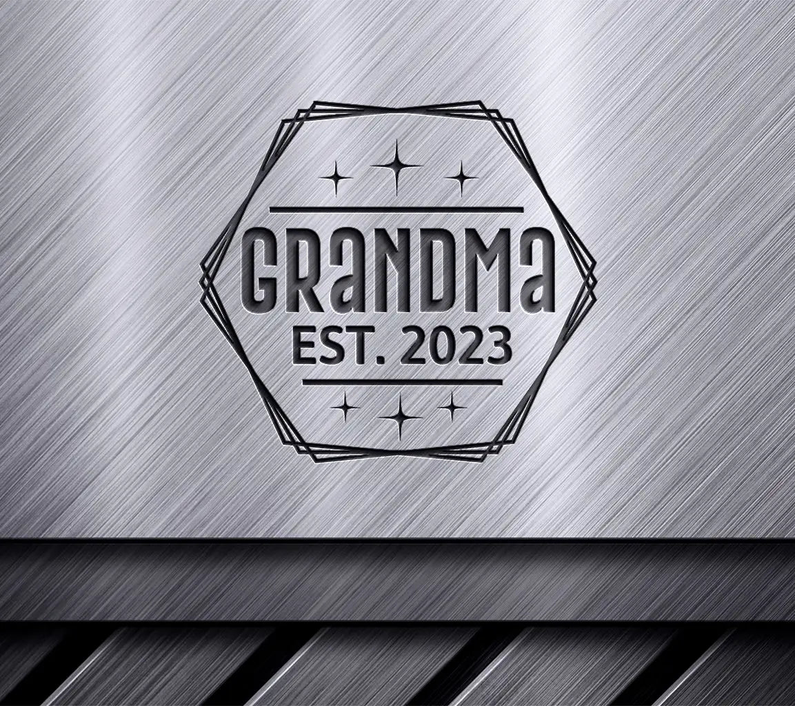 Grandma Est. 2023  Design SVG - Digital Download SVG