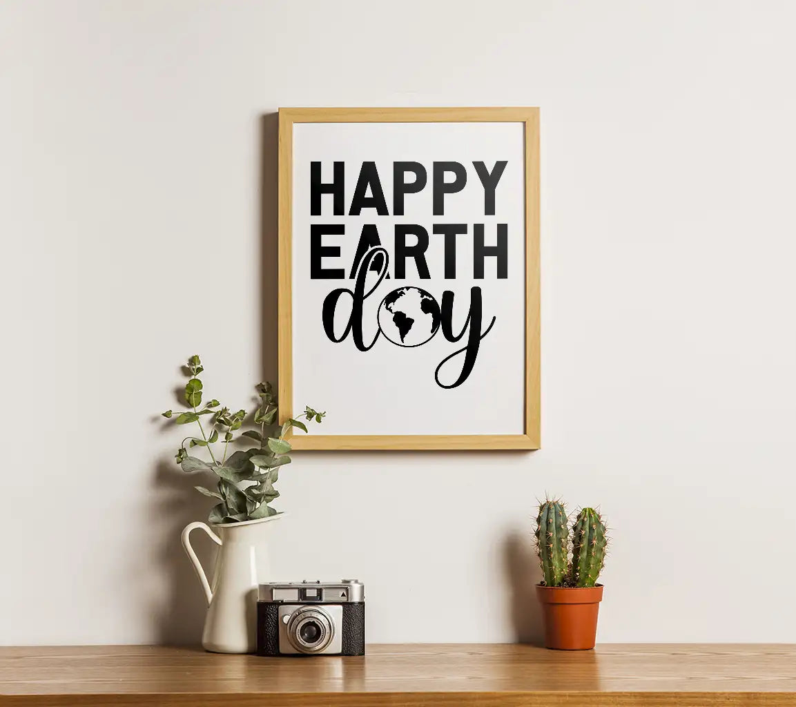 Happy Earth Day Globe Design SVG -  Design SVG