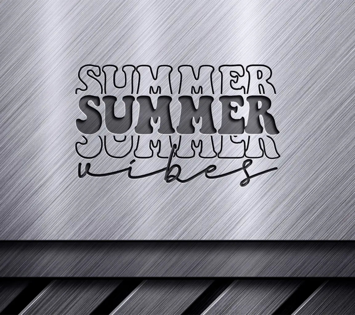 Summer Vibes SVG Bundle  Drawing SVG