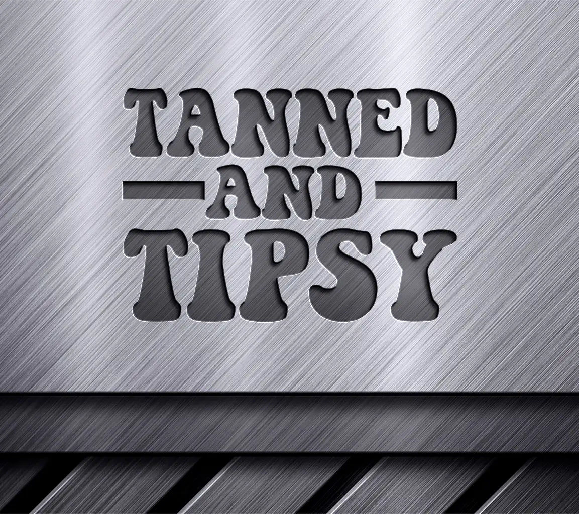 ## Tanned & Tipsy  Design SVG - Summer Bundle SVG