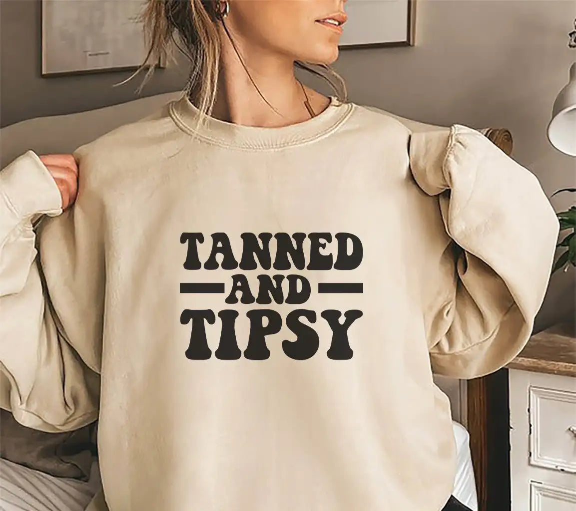 ## Tanned & Tipsy  Design SVG - Summer Bundle SVG