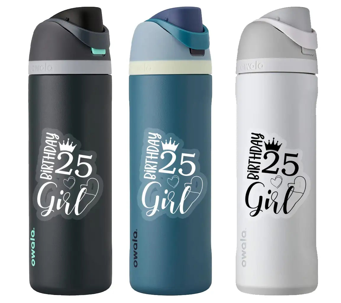 25th Birthday Girl SVG Bundle Crown, Hearts & More - 2 SVG Designs SVG