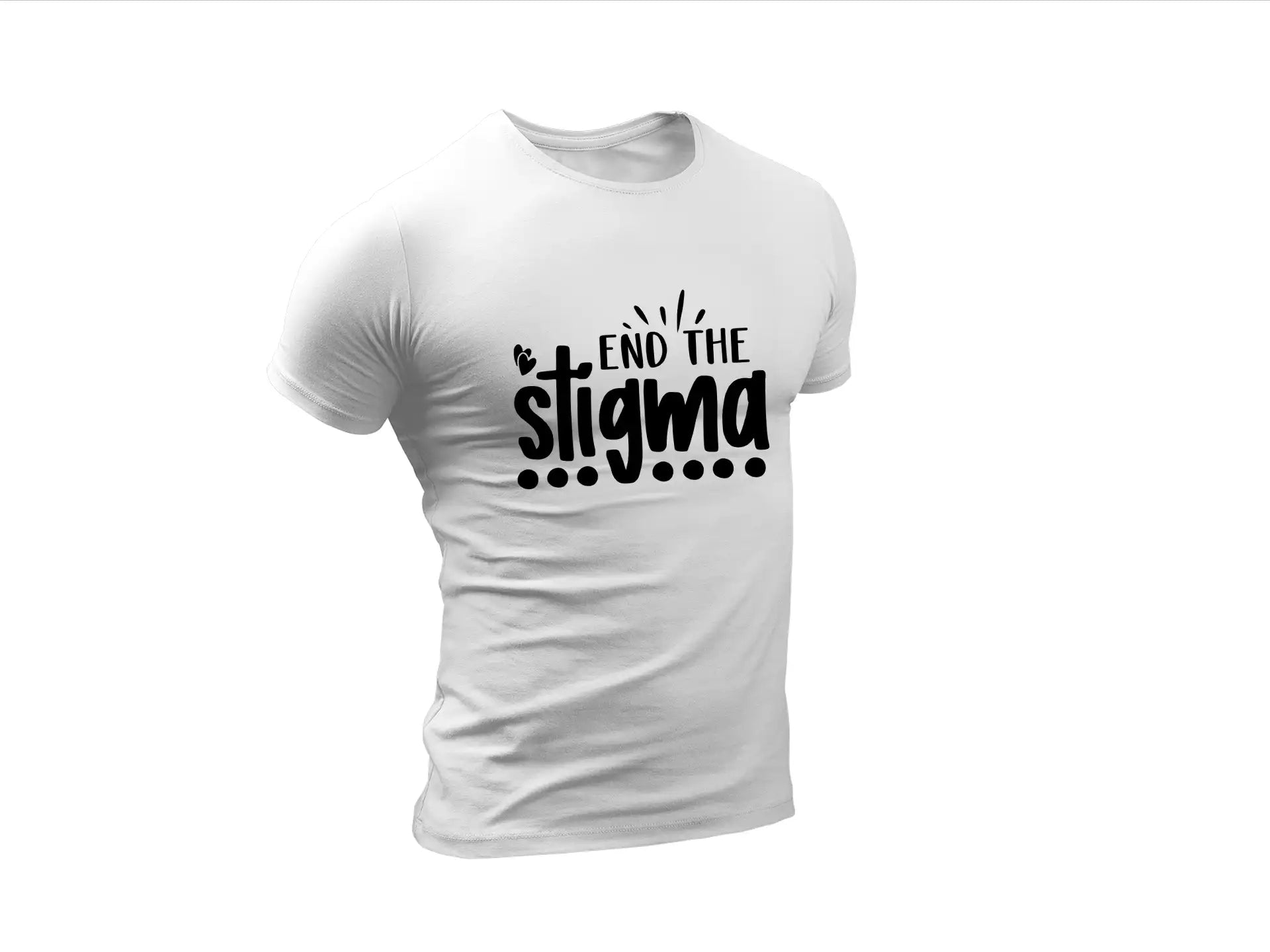 End The Stigma  Design SVG - Mental Health Awareness SVG