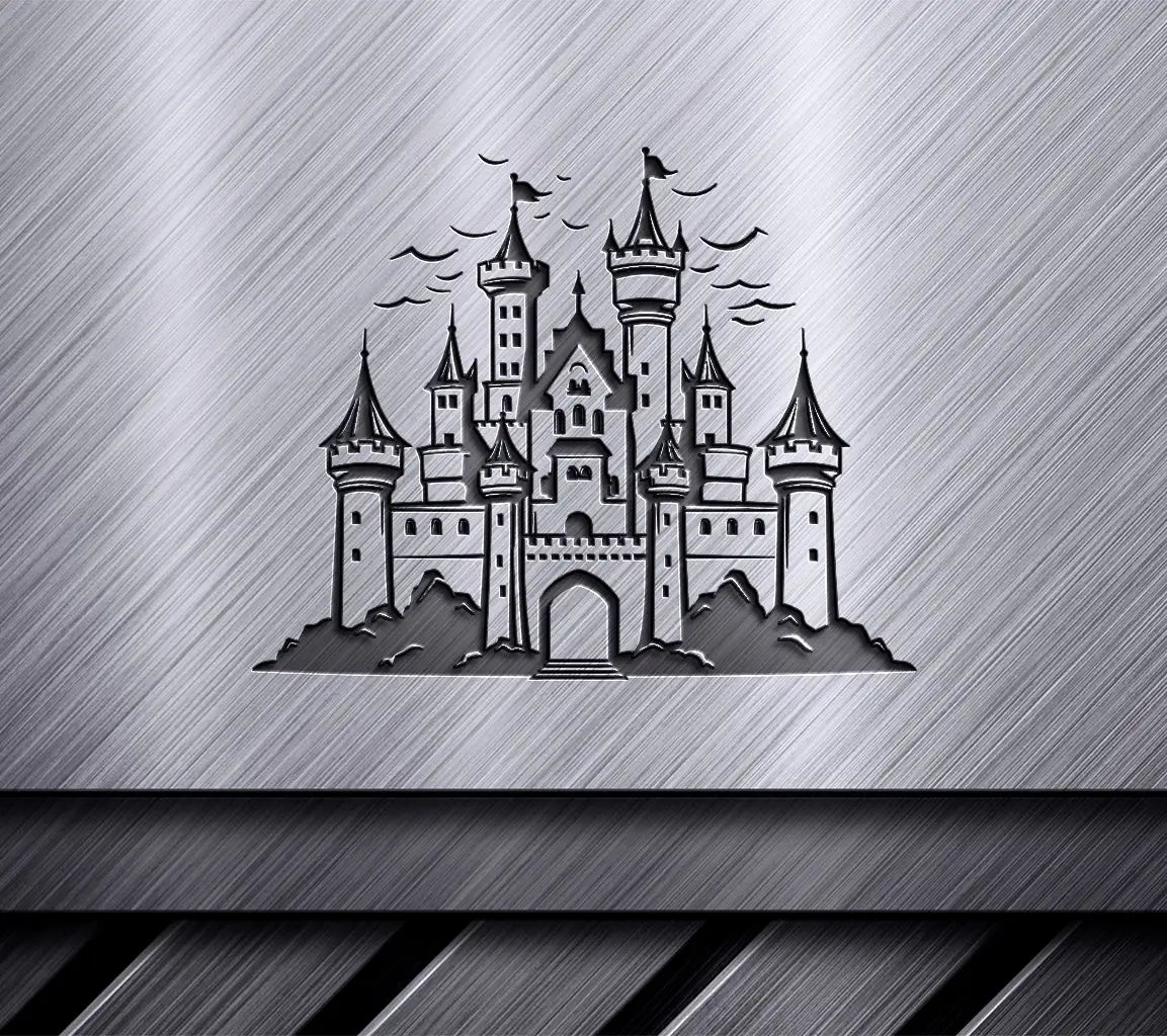 Mini Truck SVG  Castle Vector Emblem SVG