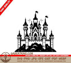  Castle Mini Truck SVG Design Design SVG