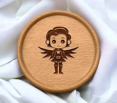 Cute  Superhero Girl SVG - Mini Marvel Vector Design SVG