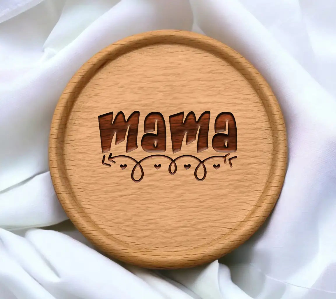 Mama Heart & Arrow SVG Design -  Design SVG
