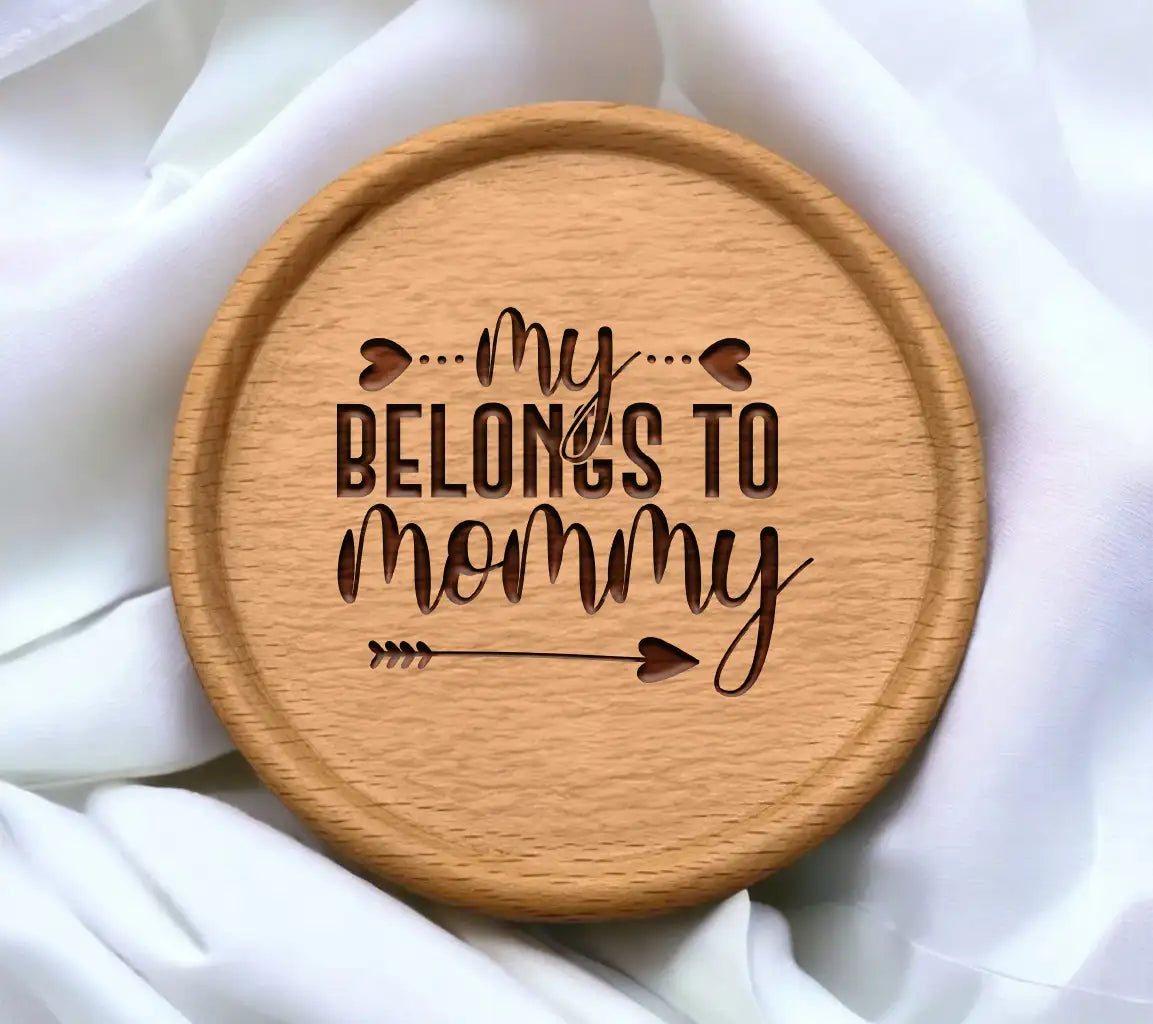 My Heart Belongs To Mommy SVG - Mothers Day Cut File SVG