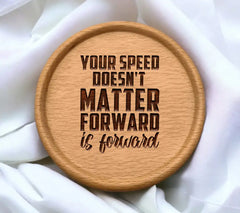 Forward Is Forward Motivational Quote SVG -  Design SVG