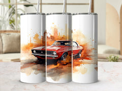 Red Classic Muscle Car Tumbler Wrap | 20oz Tumbler Wrap Sublimation Design PNG | Tumbler Wrap | 20oz_Tumbler_Wrap, Digital_Download, Flare_Wrap, Modern_Wrap, Muscle Cars, Street_Style, sublimation design, Sublimation_Art, Trendy_Tumbler, tumbler design, tumbler wrap, tumbler wrap png, Tumbler_Design | Gabe Atkins Designs
