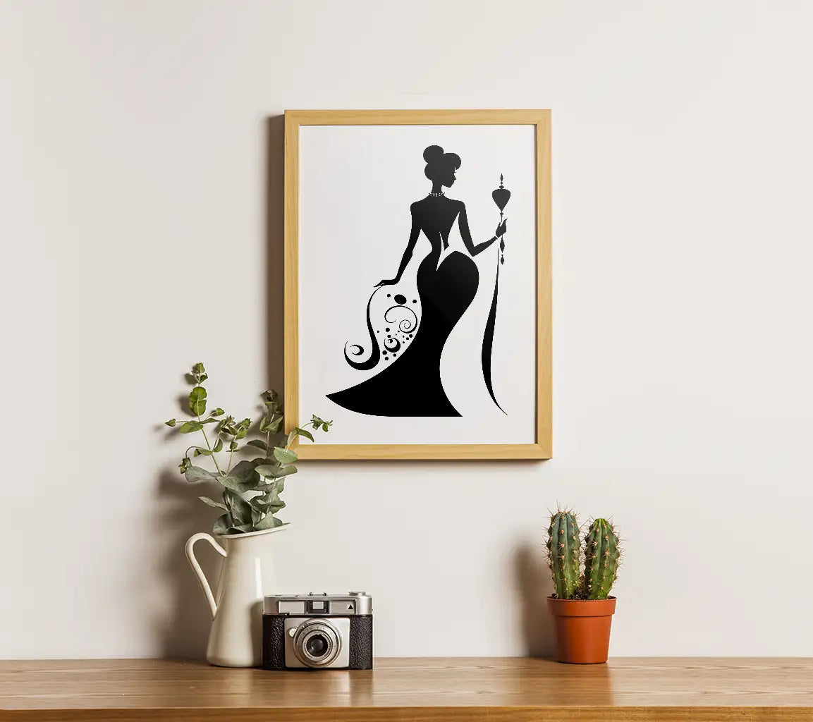 ##  Abstract Woman Face SVG - Mystic Moments SVG