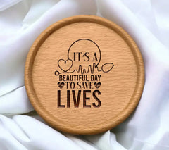 Nurse SVG - Its a Beautiful Day to Save Lives SVG