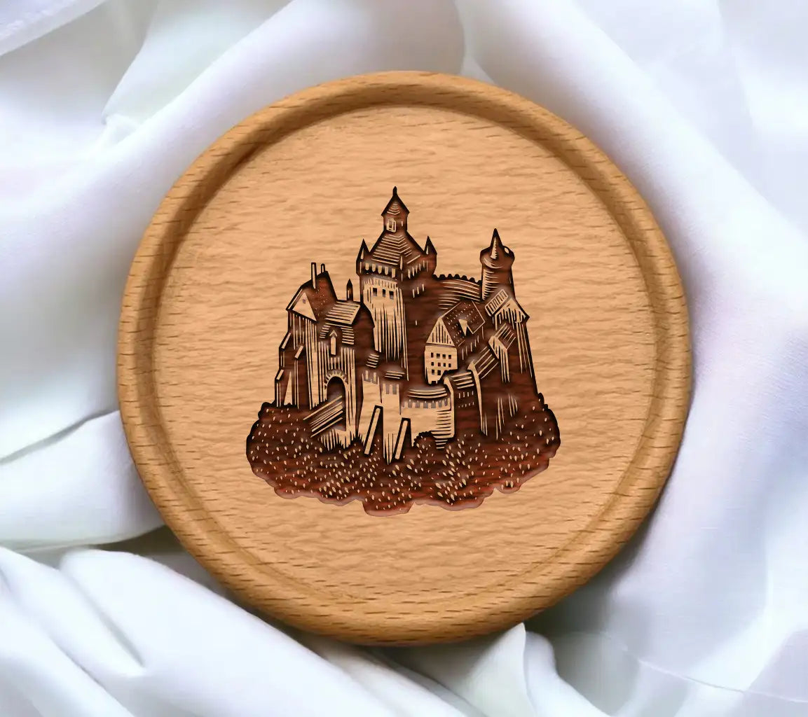  Castle Hill SVG - Old Castle Illustration SVG