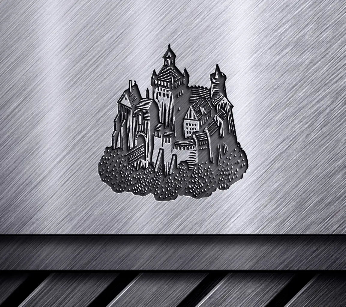 Castle Hill SVG - Old Castle Illustration SVG