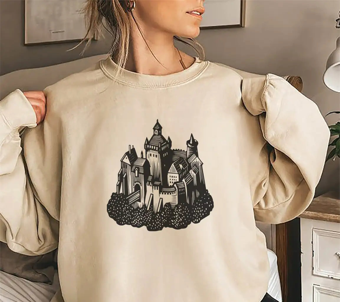  Castle Hill SVG - Old Castle Illustration SVG