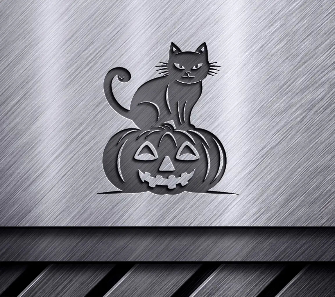Halloween Black Cat & Pumpkin SVG Bundle Owl, Cat, & More Animals SVG