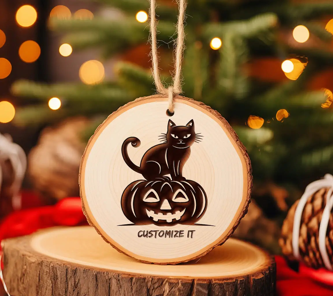 Halloween Black Cat & Pumpkin SVG Bundle Owl, Cat, & More Animals SVG