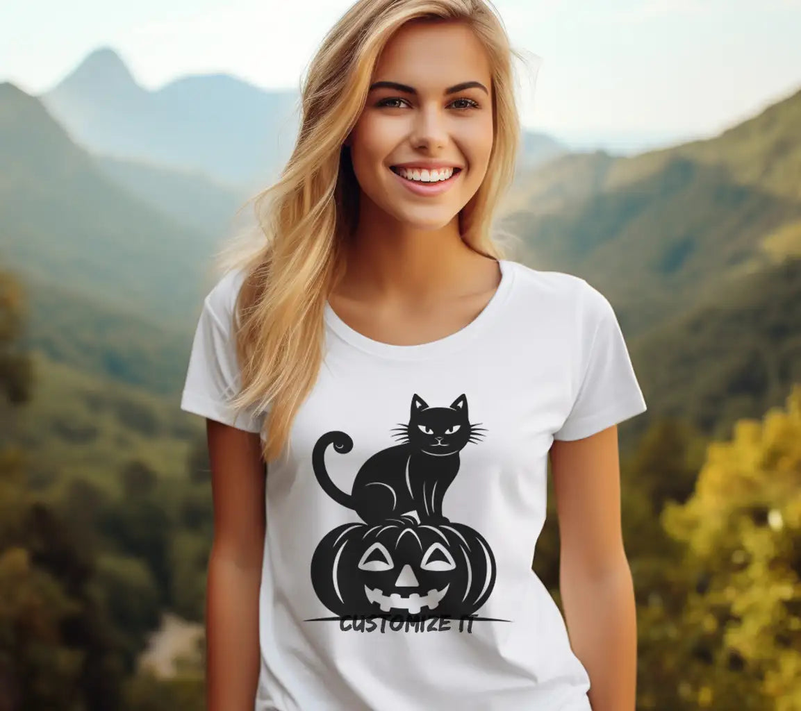 Halloween Black Cat & Pumpkin SVG Bundle Owl, Cat, & More Animals SVG