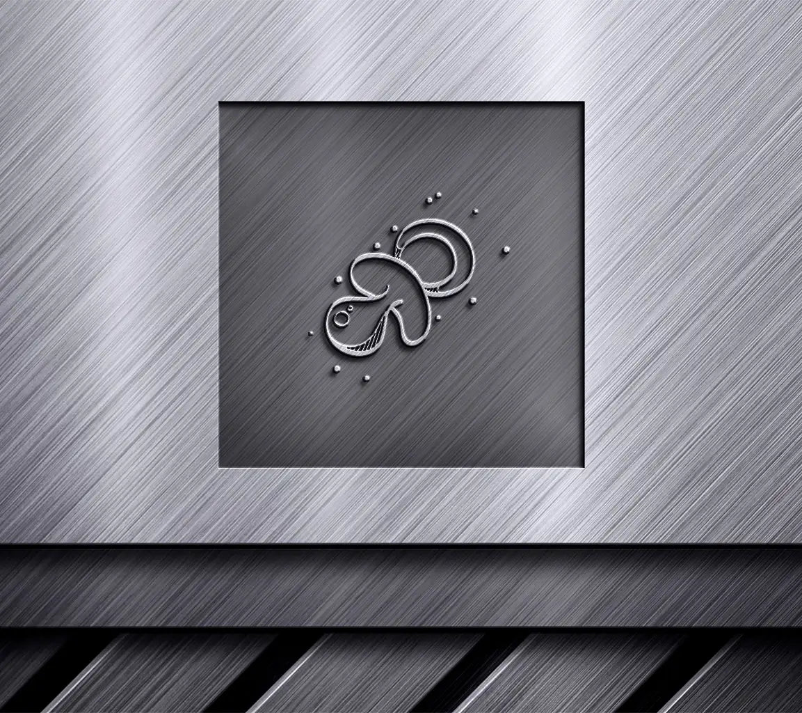 Octopus SVG Clipart - Black Background Doodle Illustration SVG
