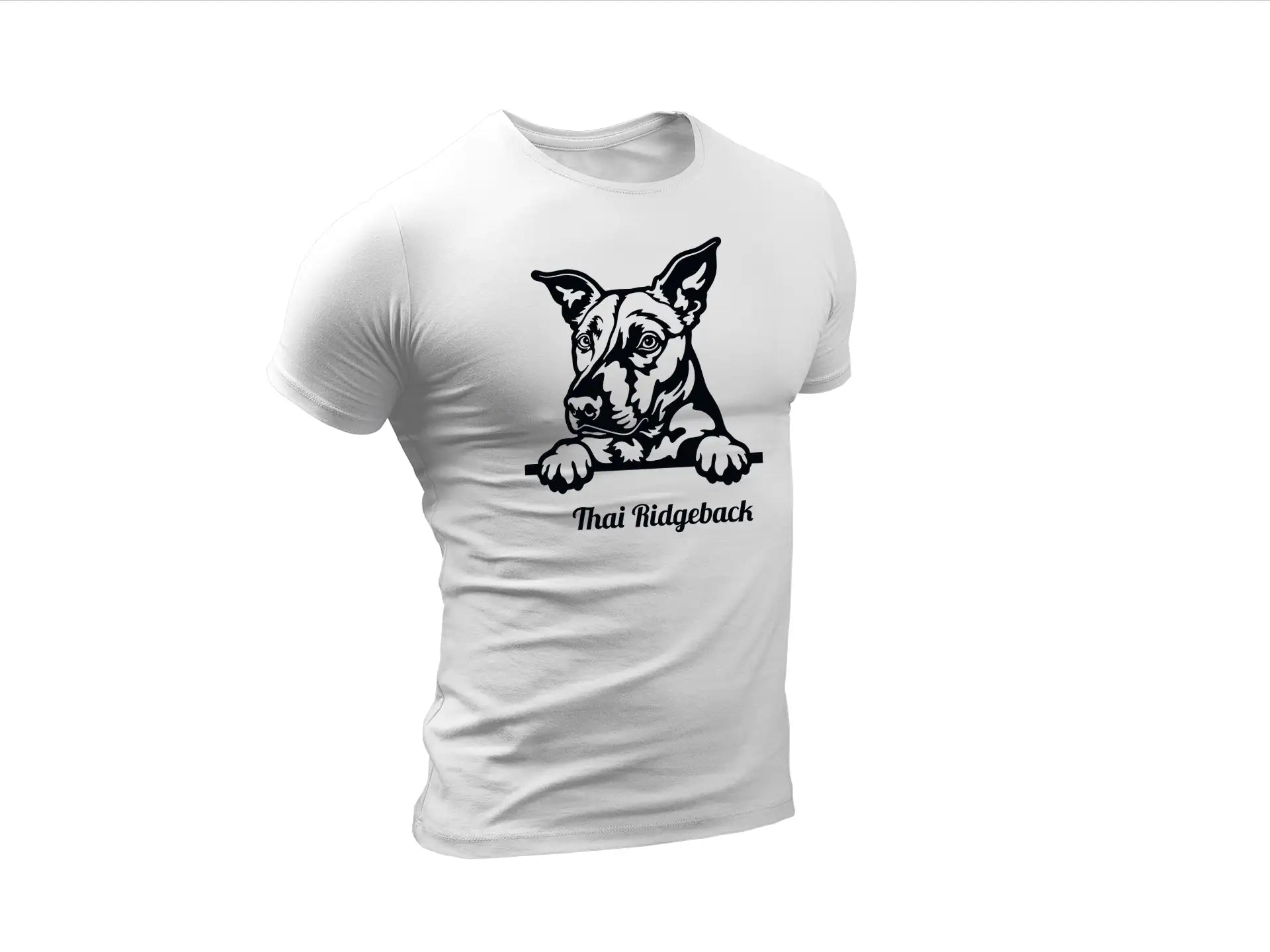 Thai Ridgeback Dog Peeking SVG SVG