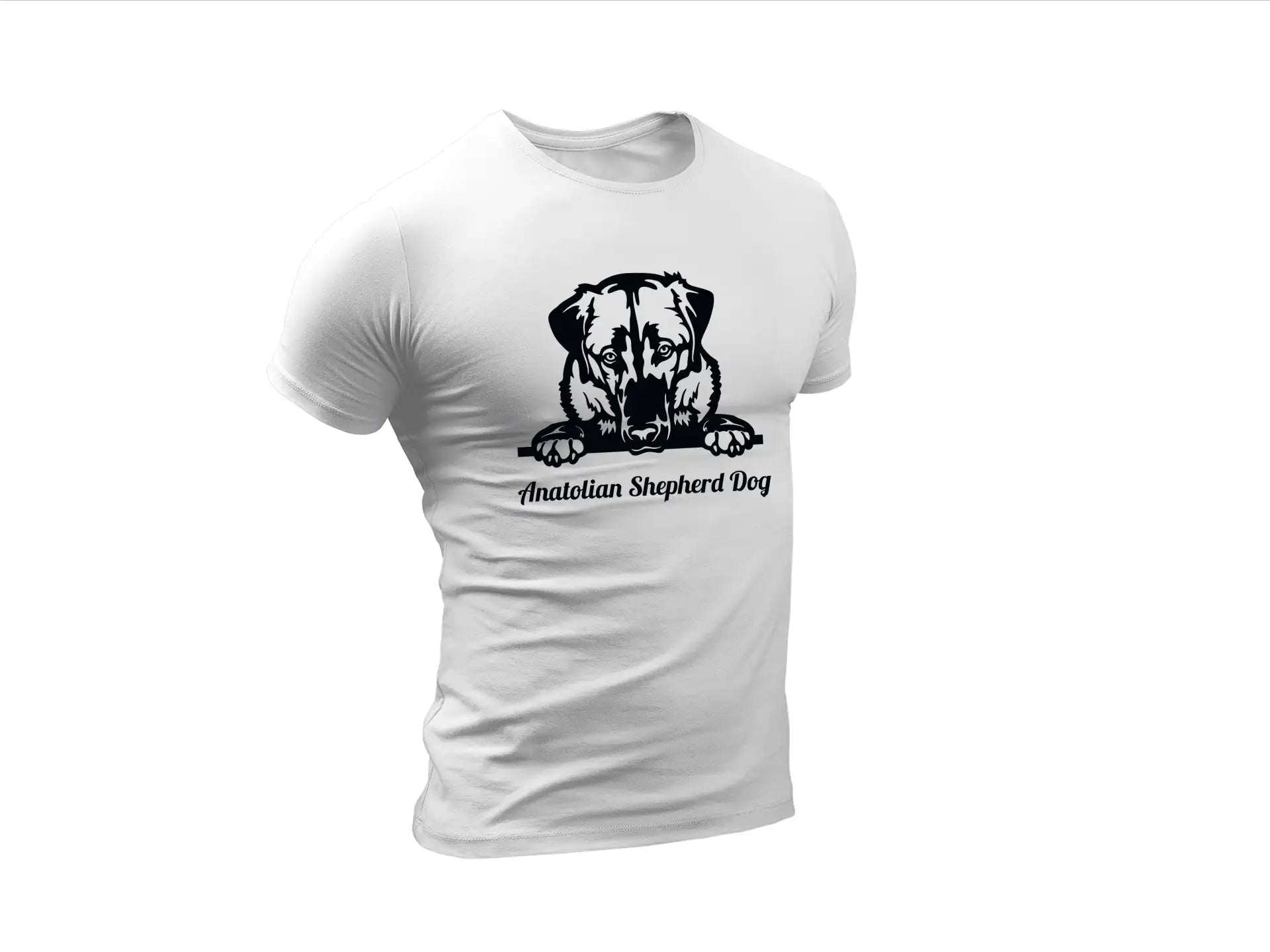 Anatolian Shepherd Dog Peeking SVG SVG