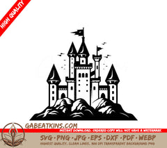  Castle Hill SVG - Petite Pickup Truck Vector Graphic SVG