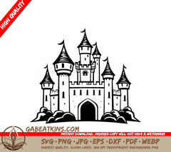  Castle SVG - Mini Truck Pocket Pickup Vector Design SVG
