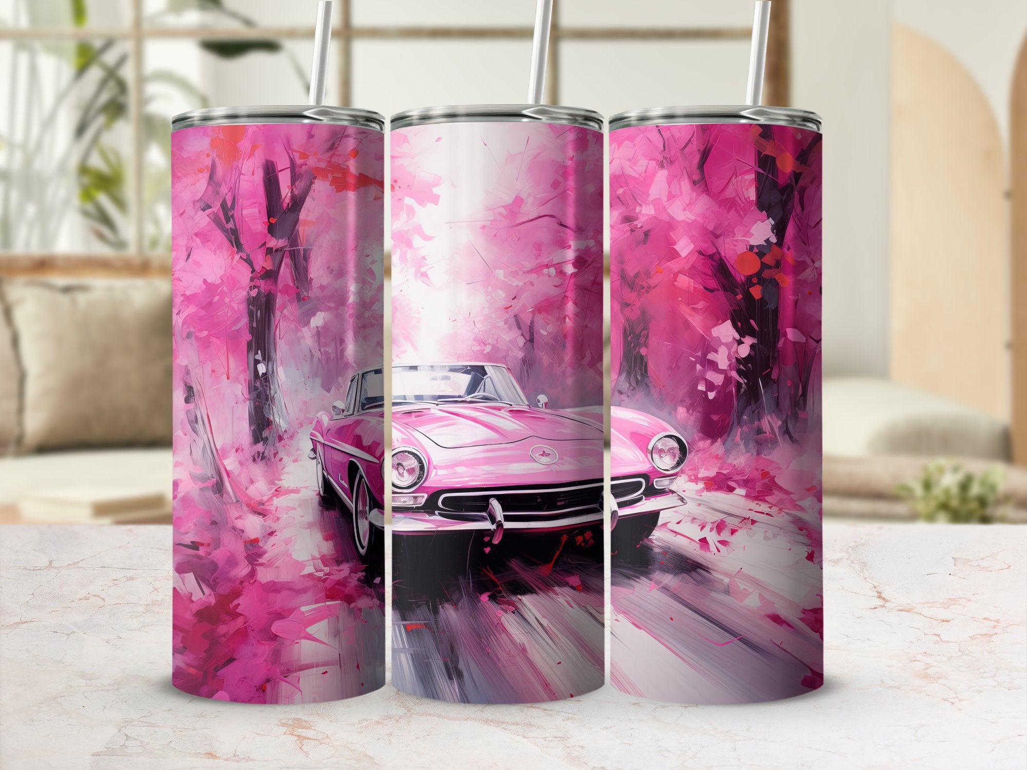 Pink Vintage Car Forest Watercolor Tumbler Wrap | 20oz Tumbler Wrap Sublimation Design PNG | Tumbler Wrap | 20oz_Tumbler_Wrap, corvette, corvette tumbler wrap, Digital_Download, Flare_Wrap, Modern_Wrap, Muscle Cars, Pink Tumbler Wrap, Street_Style, sublimation design, Sublimation_Art, Trendy_Tumbler, tumbler design, tumbler wrap, tumbler wrap png, Tumbler_Design | Gabe Atkins Designs