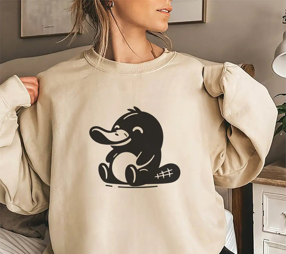  Stitched Duck Foot SVG - Printable Design SVG
