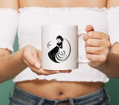  Pregnant Woman SVG - Smiling Mama Design Icon SVG