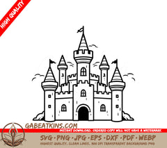  Castle SVG - Quest for the Golden Fleece SVG