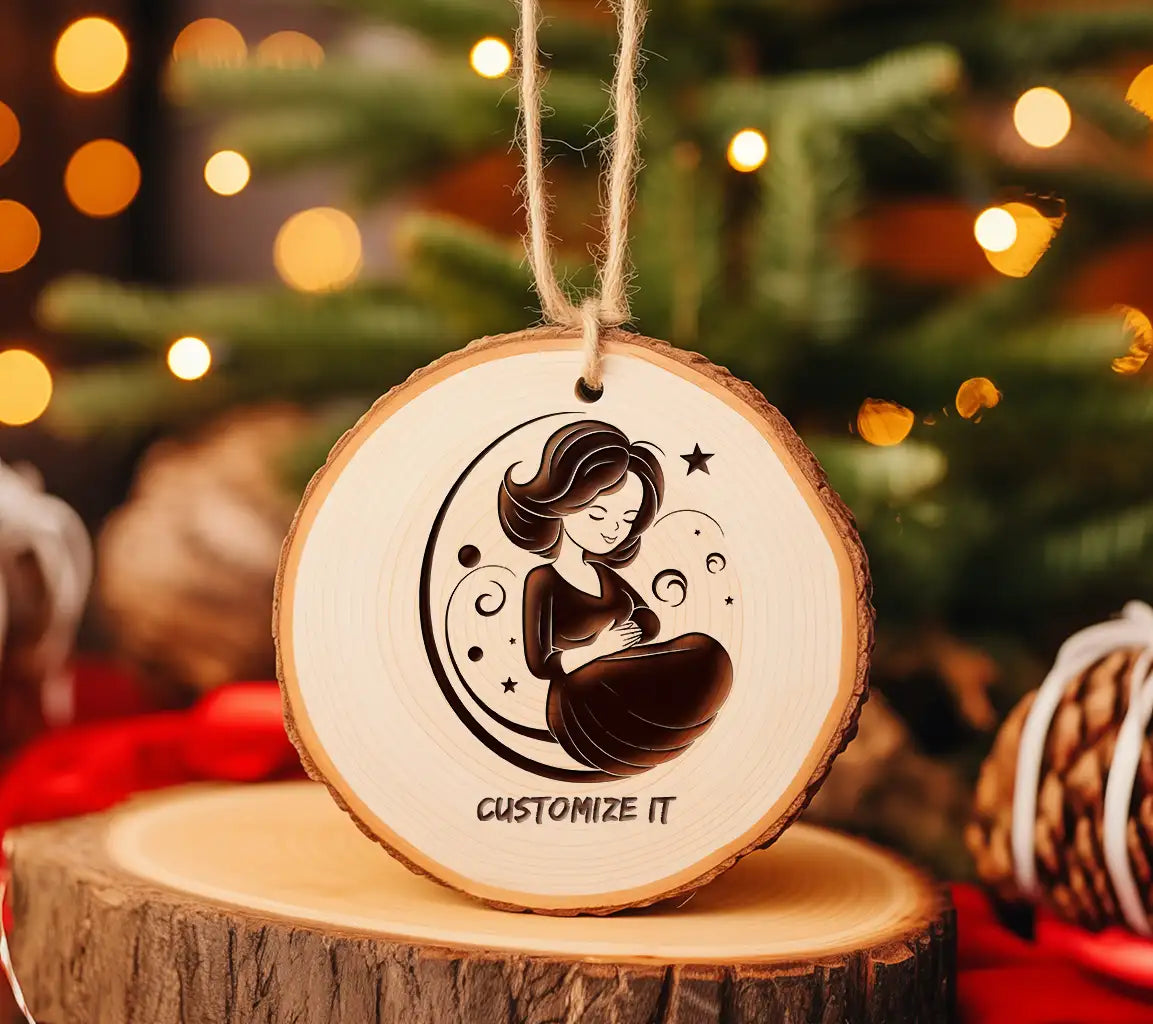  Pregnant Woman SVG - Expectant Mother Icon, Design Design SVG
