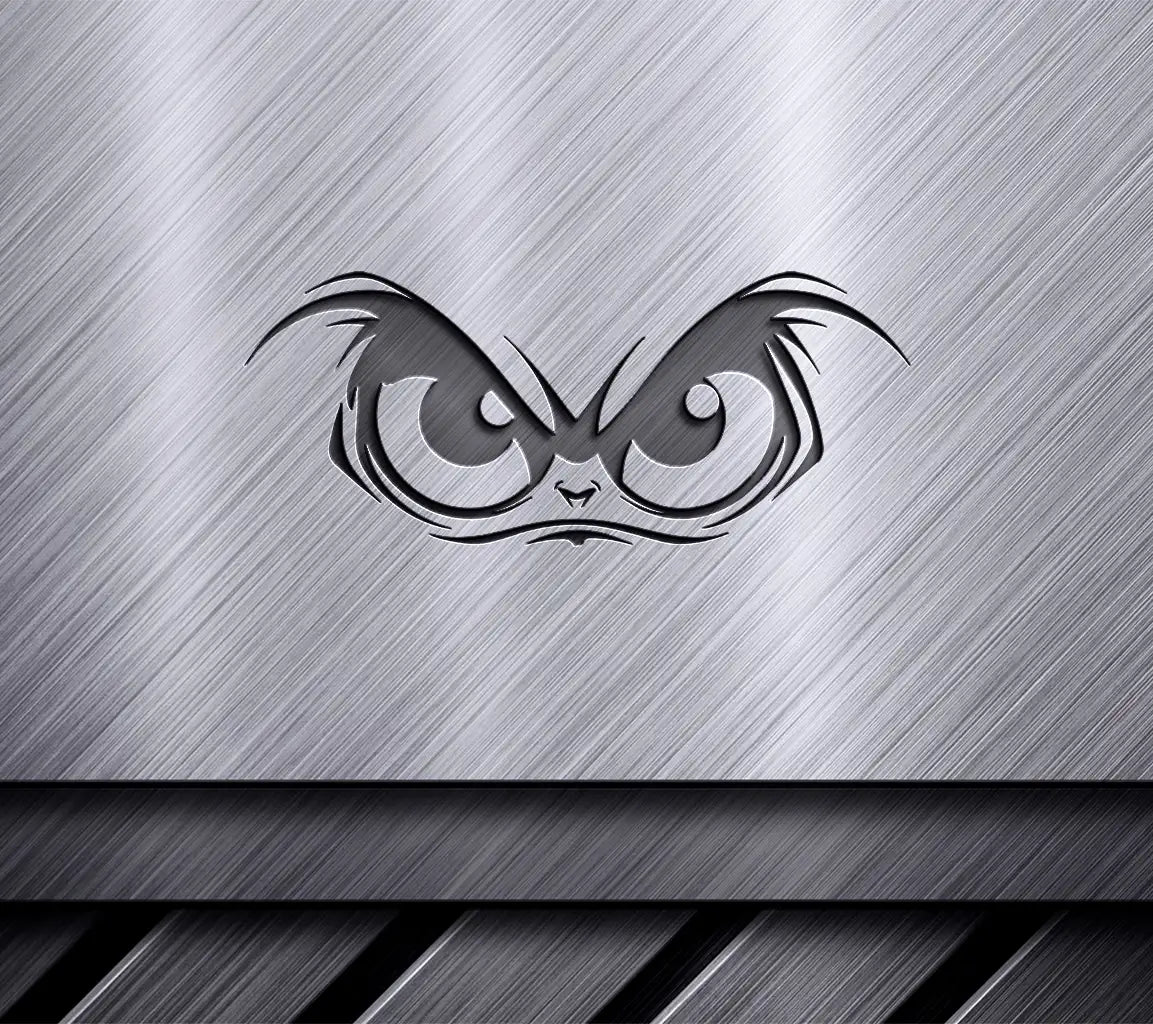 Angry Cartoon Eye Mask SVG -  Vector Illustration SVG