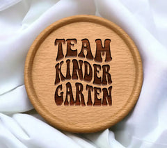  Team Kindergarten Retro SVG Design SVG