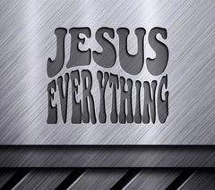Retro  Jesus Everything SVG Design SVG