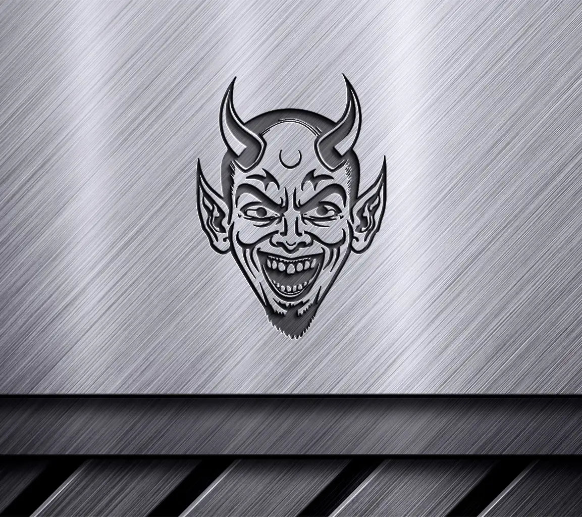 Retro Devil Face SVG - Scary Devil Illustration – Gabe Atkins Designs Retro Devil Face SVG - Scary Devil Illustration – Gabe Atkins Designs
