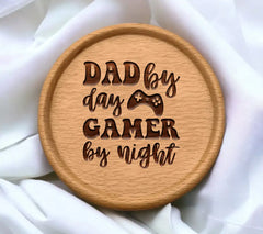 Papa Heart SVG - Retro Fathers Day Design SVG