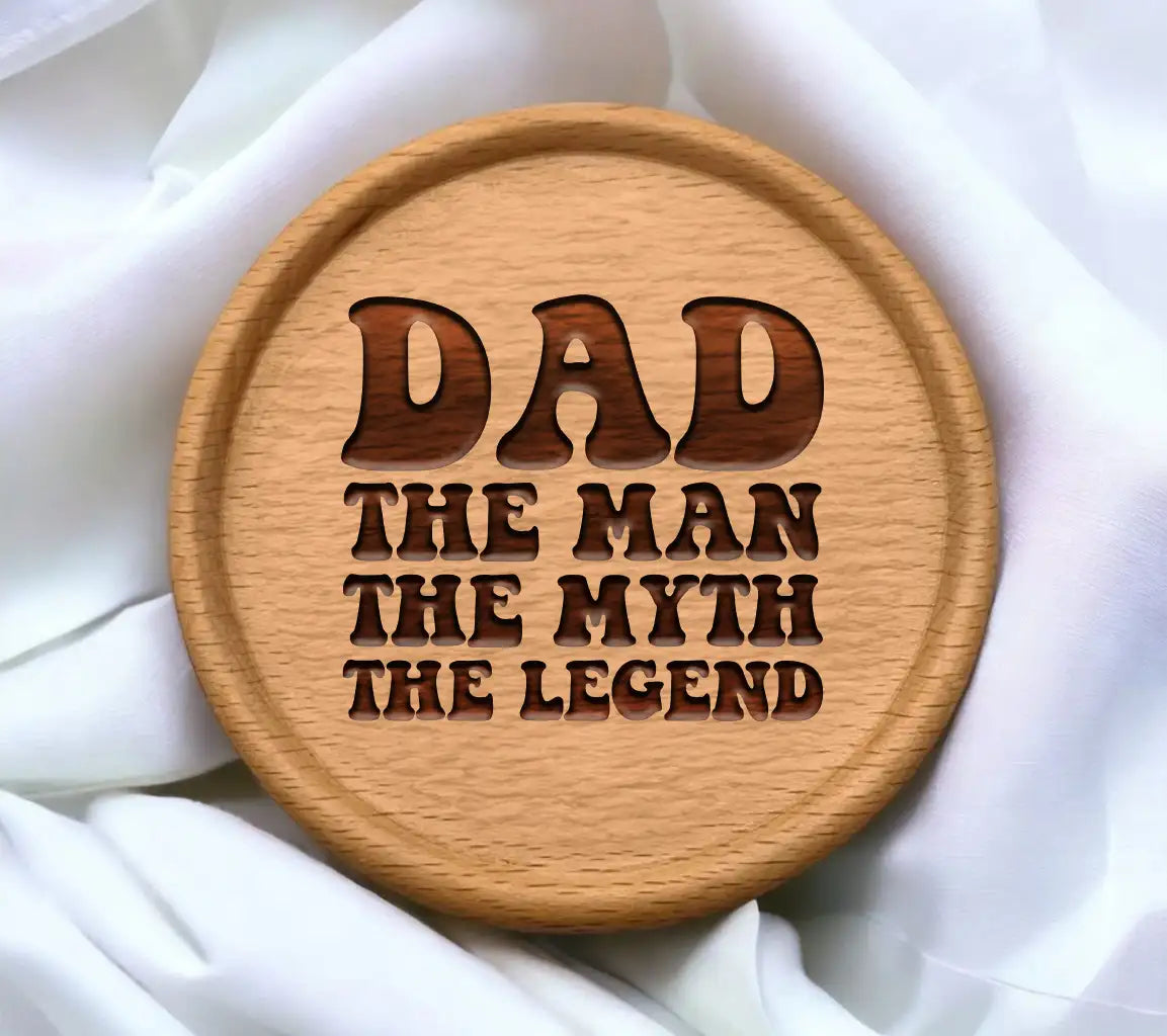 Retro Dad The Man The Myth The Legend SVG Cut File SVG