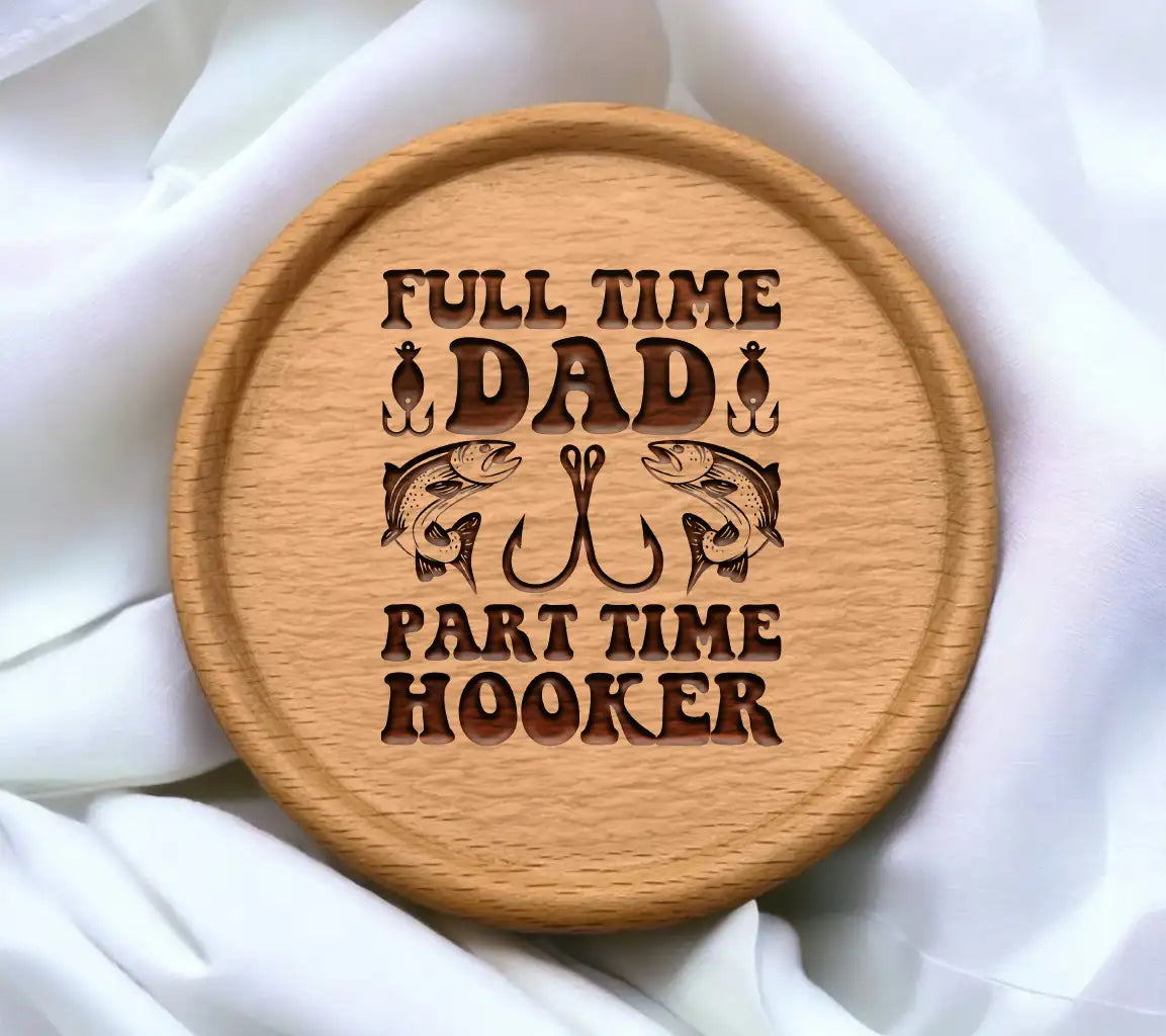 Papa Heart SVG - Retro Fathers Day Design SVG
