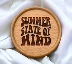 Summer State of Mind SVG -  Retro Design SVG