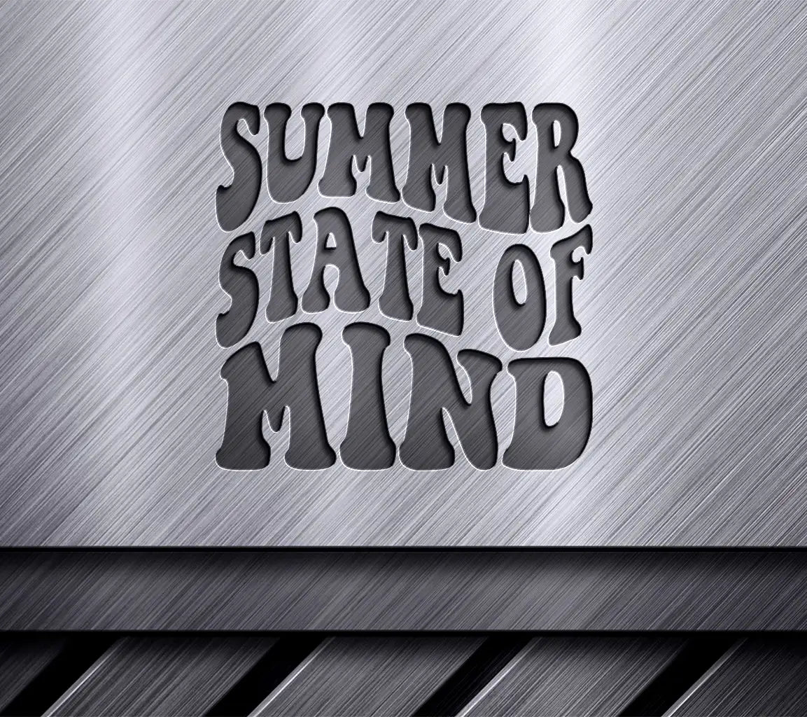 Summer State of Mind SVG -  Retro Design SVG