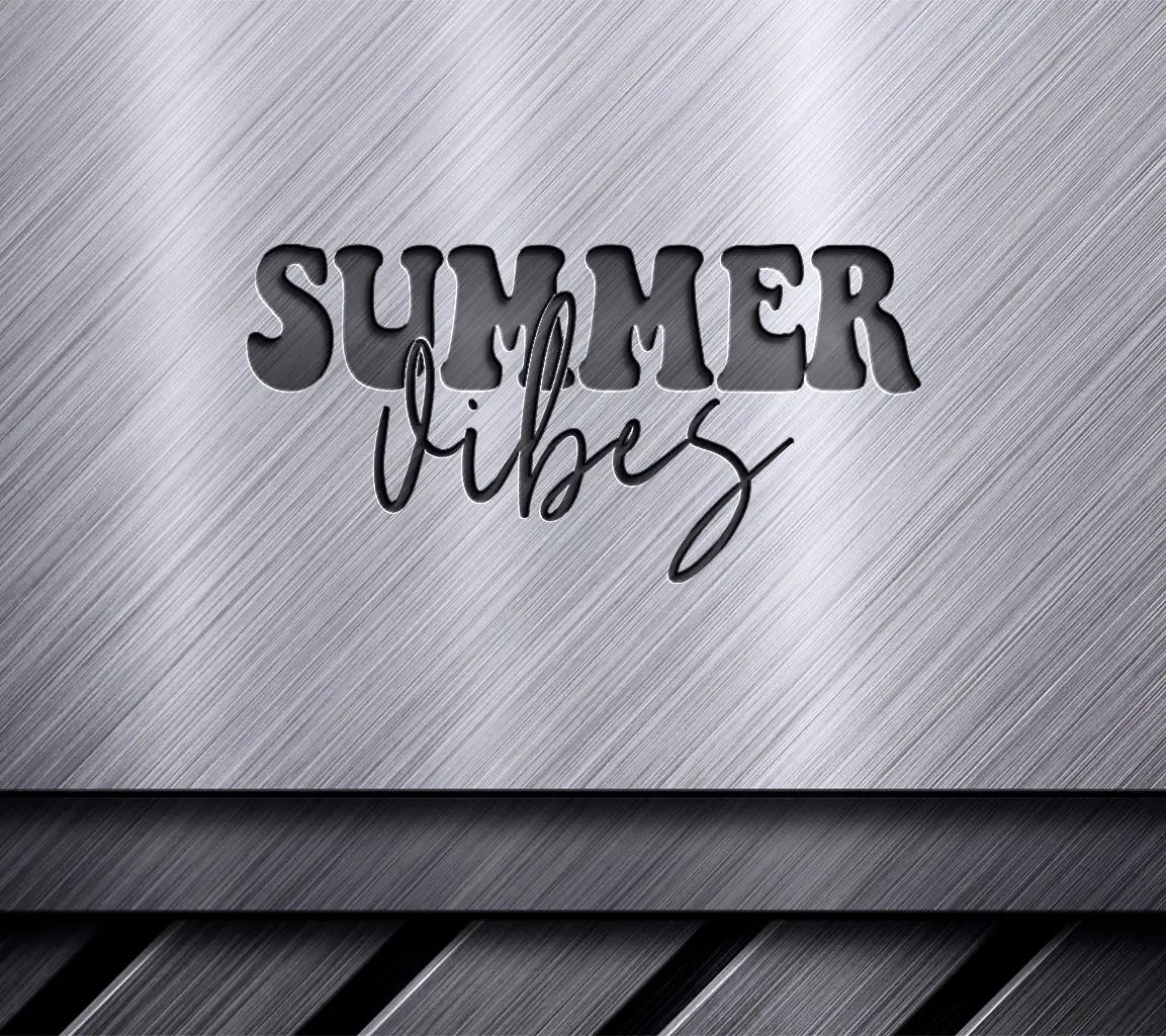 Retro Summer Vibes SVG Design -  SVG