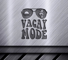 Retro Palm Tree Sunglasses SVG - Vacay Mode Design SVG