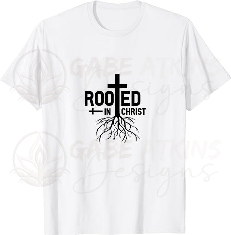 Rooted in Christ SVG, PNG, EPS, DFX, JPG, PDF, WEBP for Cricut and Sil | Christ SVG, PNG, EPS, DFX, JPG, PDF, WEBP