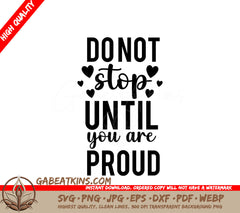 Proud SVG Design Poster SVG