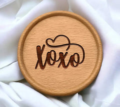 Xoxo Heart Silhouette SVG SVG