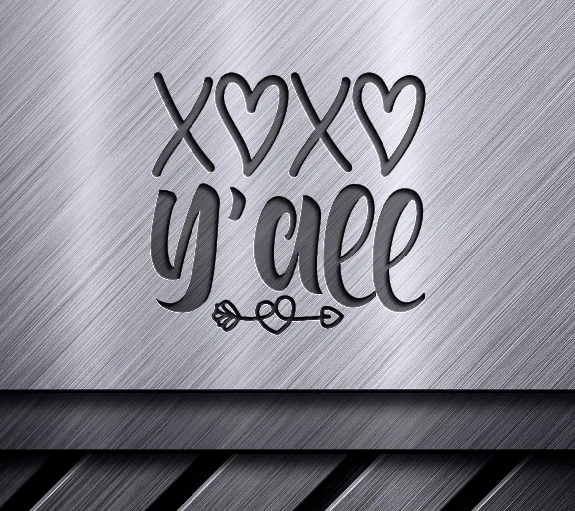 XOXO Yall Valentines SVG  SVG