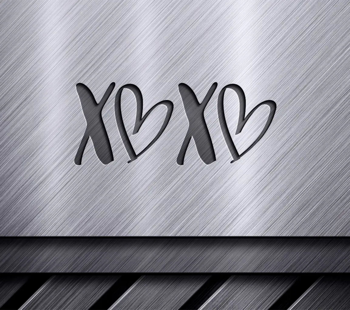 XOXO Hearts Valentines SVG  SVG