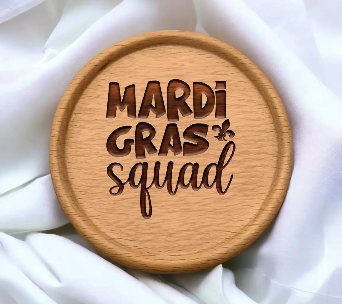 Mardi Gras Squad SVG  SVG