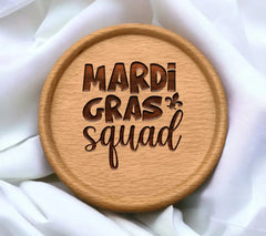 Mardi Gras Squad SVG  SVG